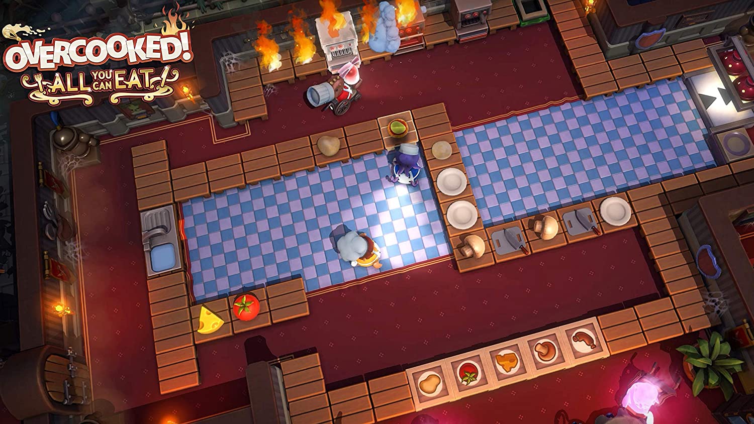 Overcooked! All You Can Eat [PS4, русские субтитры] фото в интернет-магазине In Play