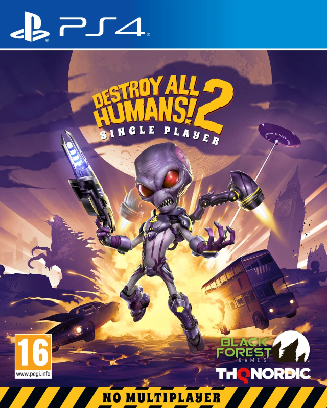 Destroy All Humans! 2. Reprobed Single Player [PS4, русские субтитры]