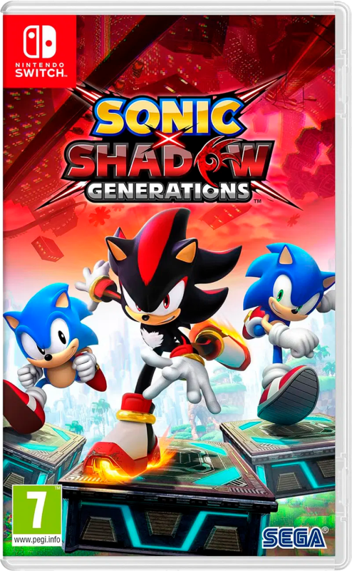 Sonic x Shadow Generations [Nintendo Switch, русские субтитры]