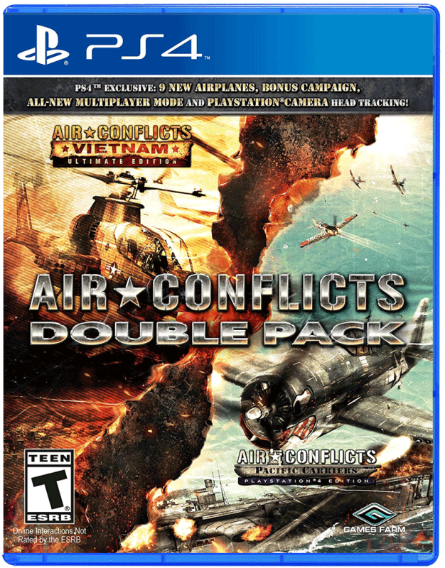 Air Conflicts: Double Pack [PS4, русские субтитры]