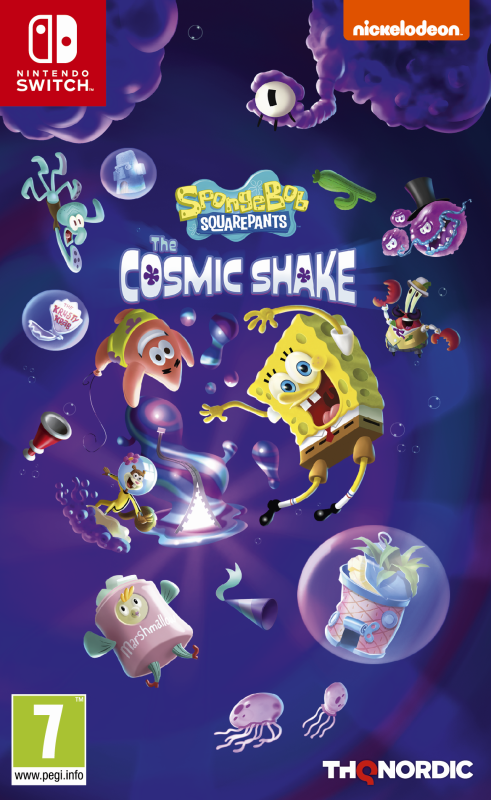 SpongeBob SquarePants. The Cosmic Shake [Nintendo Switch, русские субтитры]