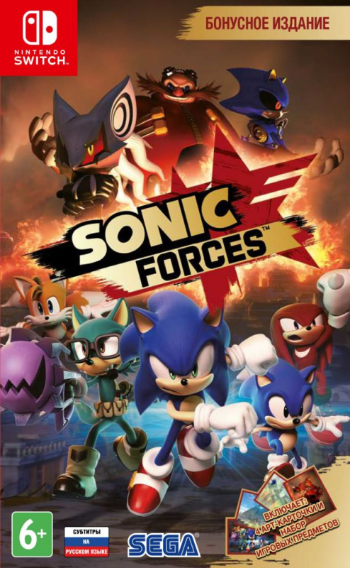 Sonic Forces [Nintendo Switch, русские субтитры]
