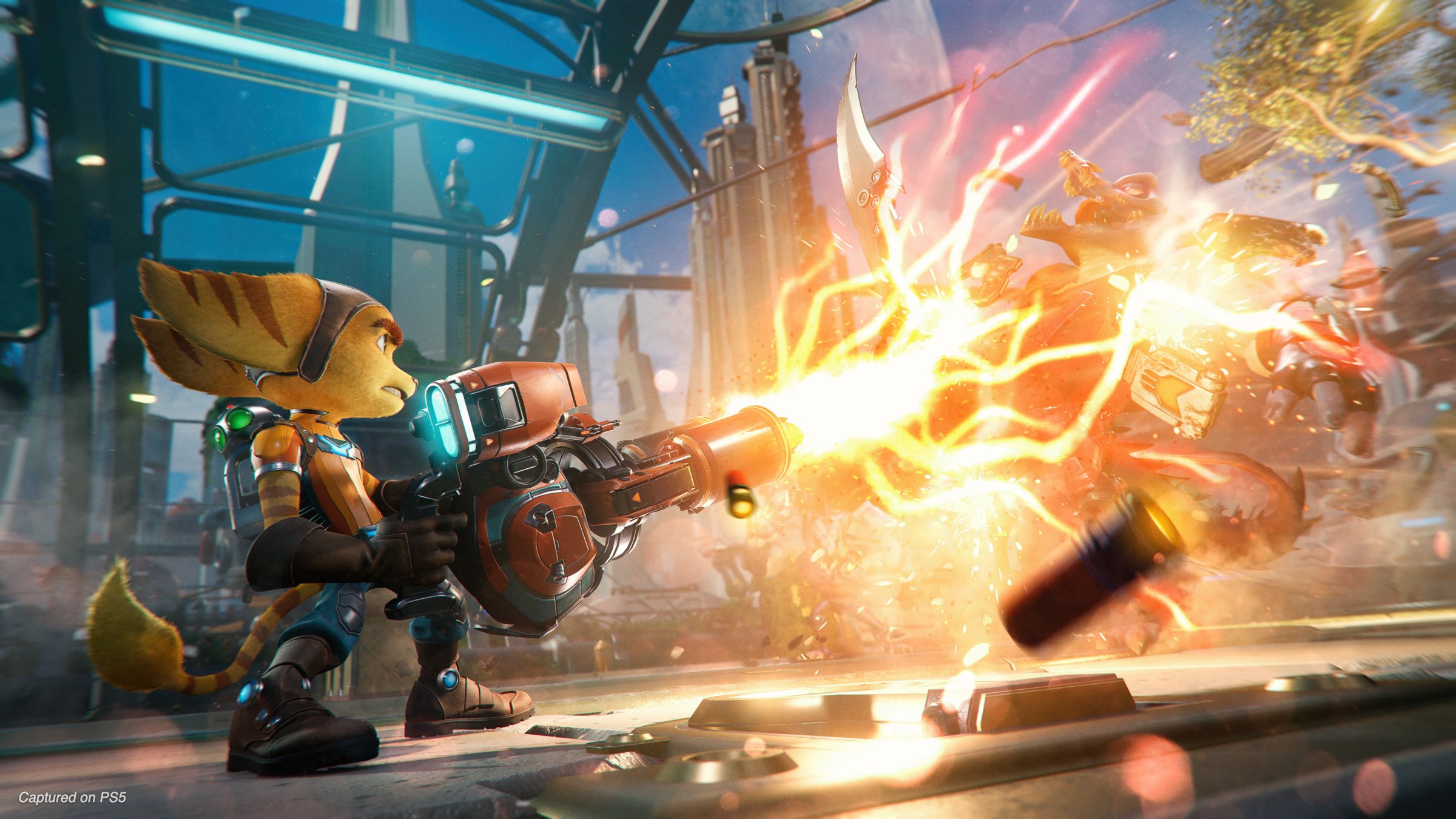 Ratchet & Clank: Сквозь Миры (PS5, русская версия) фото в интернет-магазине In Play