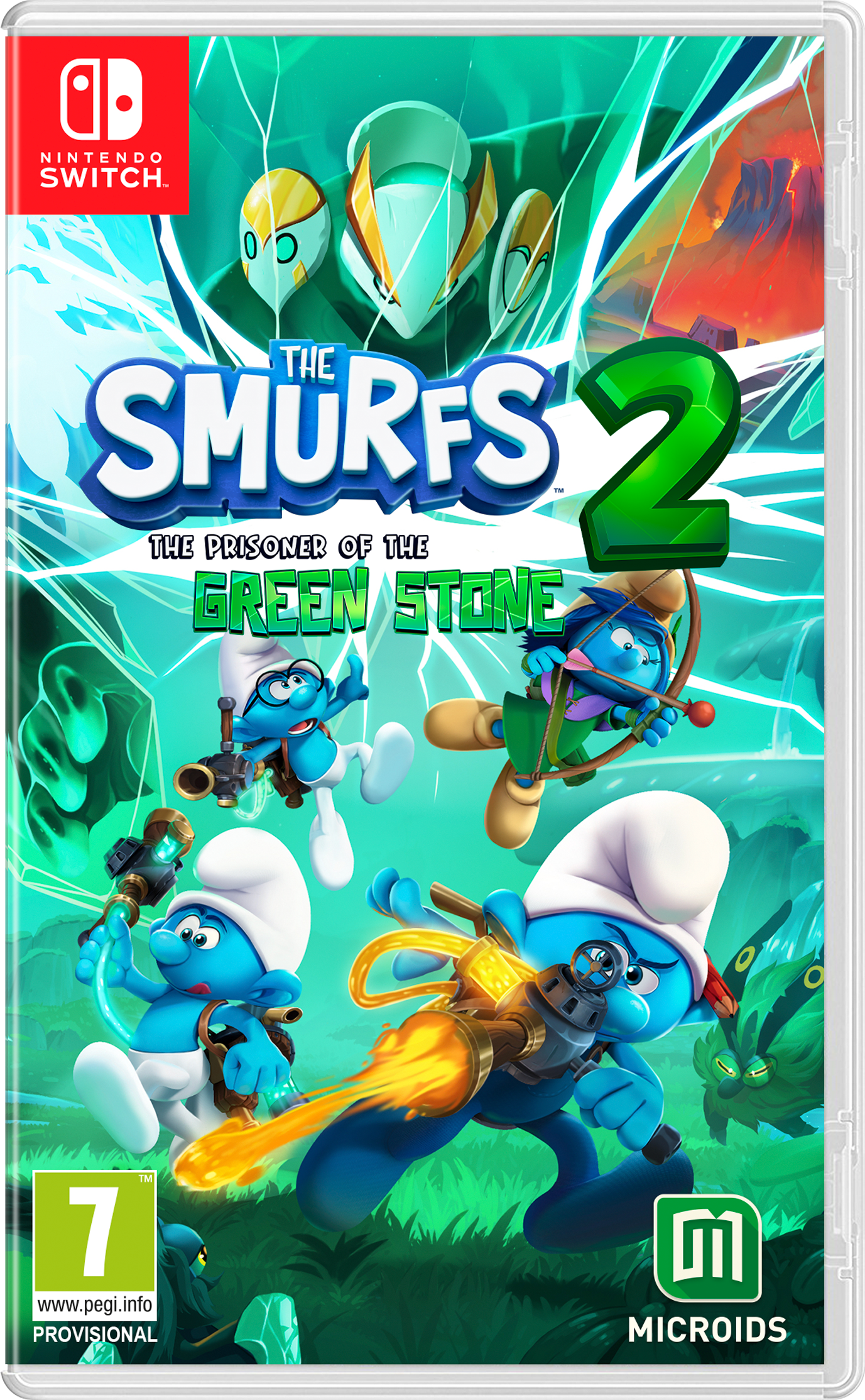 The Smurfs 2: The Prisoners of the Green Stone [Nintendo Switch, русские субтитры]