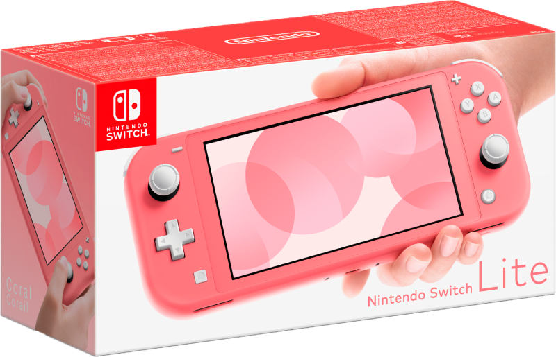 Игровая консоль Nintendo Switch Lite (кораллово-розовый)