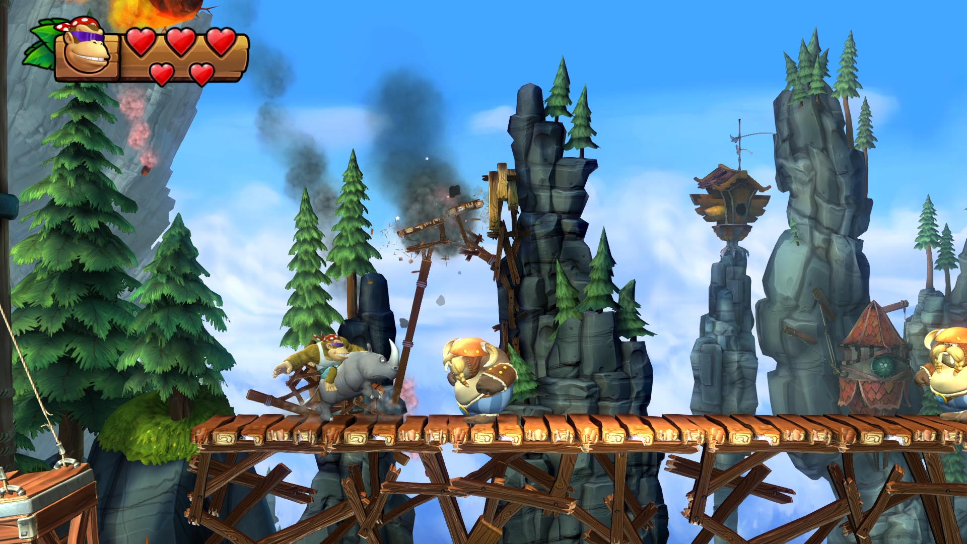 Donkey Kong Country: Tropical Freeze (Nintendo Switch, английская версия) фото в интернет-магазине In Play