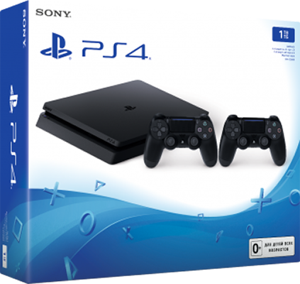 Sony PlayStation 4 Slim (1000GB) Black (CUH-2218B) фото в интернет-магазине In Play