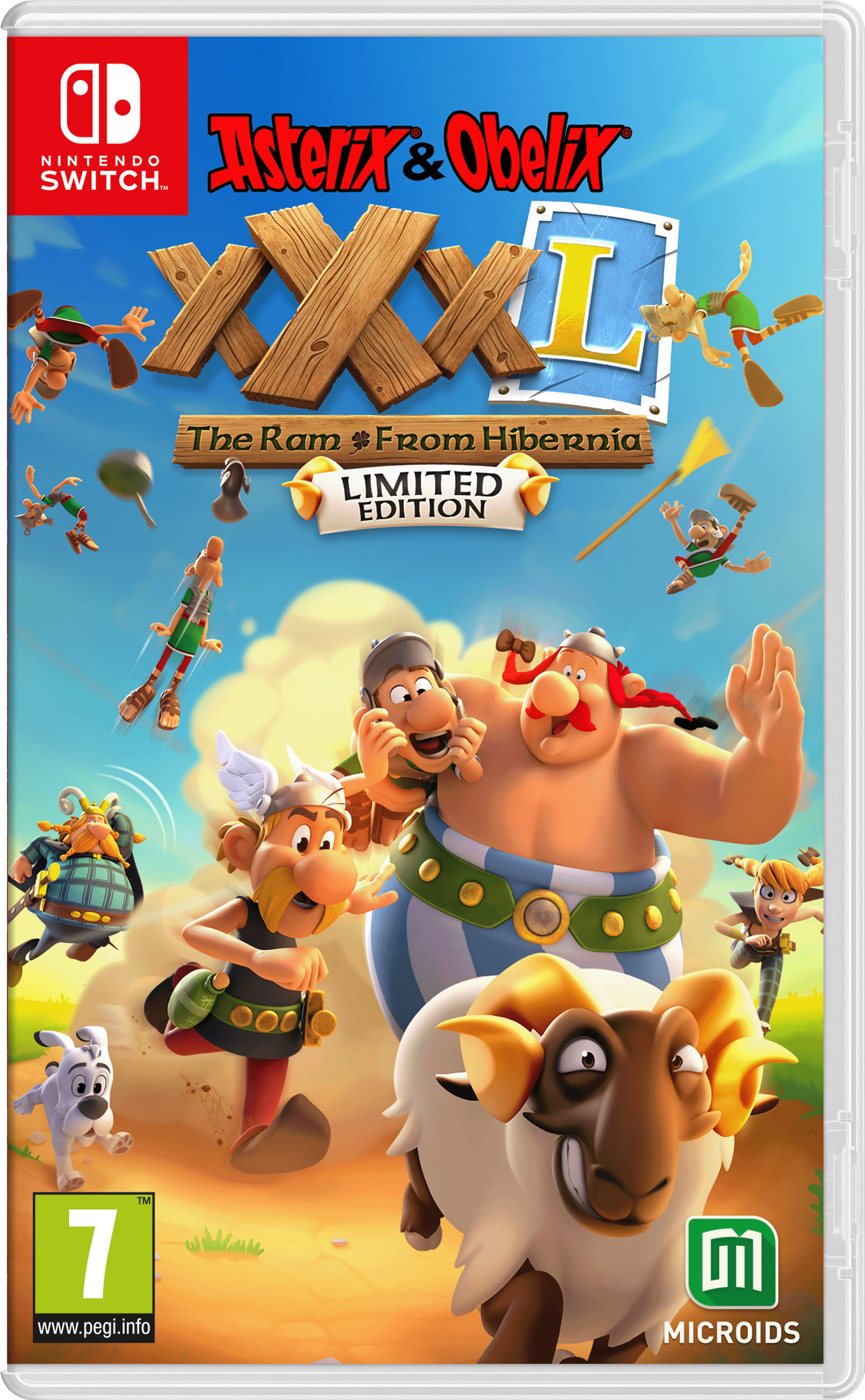 Asterix & Obelix XXXL: The Ram From Hibernia. Limited Edition [Nintendo Switch, русские субтитры]