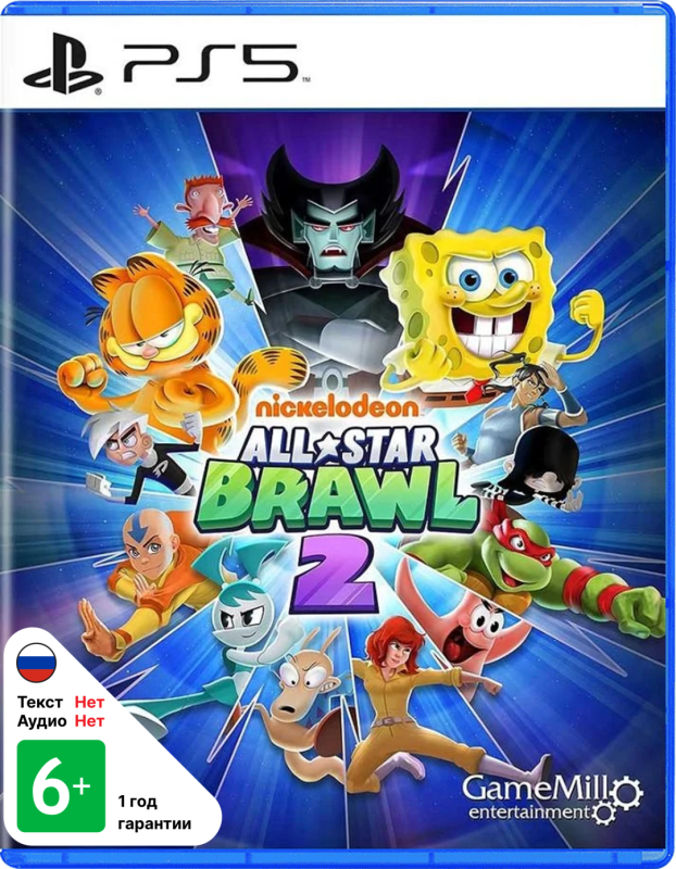Nickelodeon All-Star Brawl 2 [PS5, английская версия]