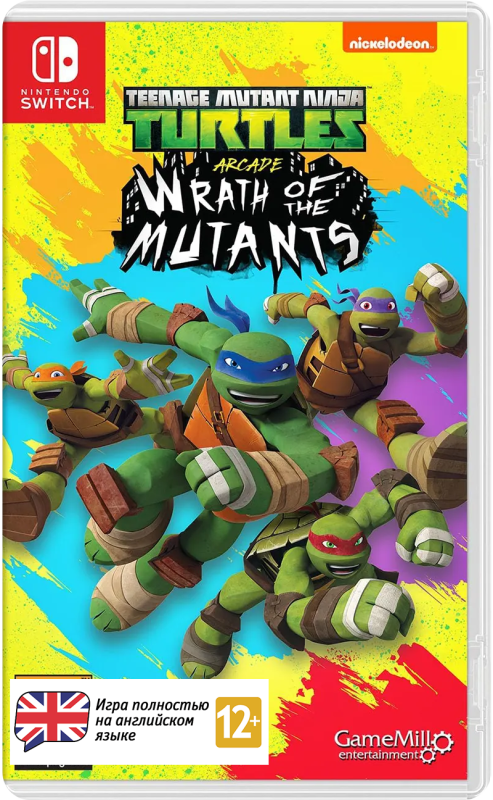 Teenage Mutant Ninja Turtles: Wrath of the Mutants [Nintendo Switch, английская версия]