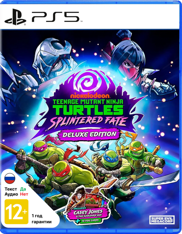 Teenage Mutant Ninja Turtles: Splintered Fate. Deluxe Edition [PS5, русские субтитры]