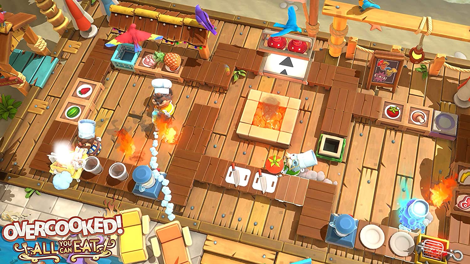 Overcooked! All You Can Eat (PS4, русские субтитры) фото в интернет-магазине In Play