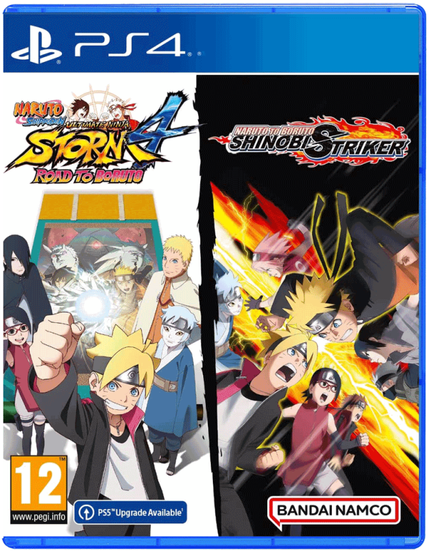 Naruto Shippuden: Ultimate Ninja Storm 4 - Road to Boruto + Naruto to Boruto: Shinobi Striker Compilation [PS4, русские субтитры]