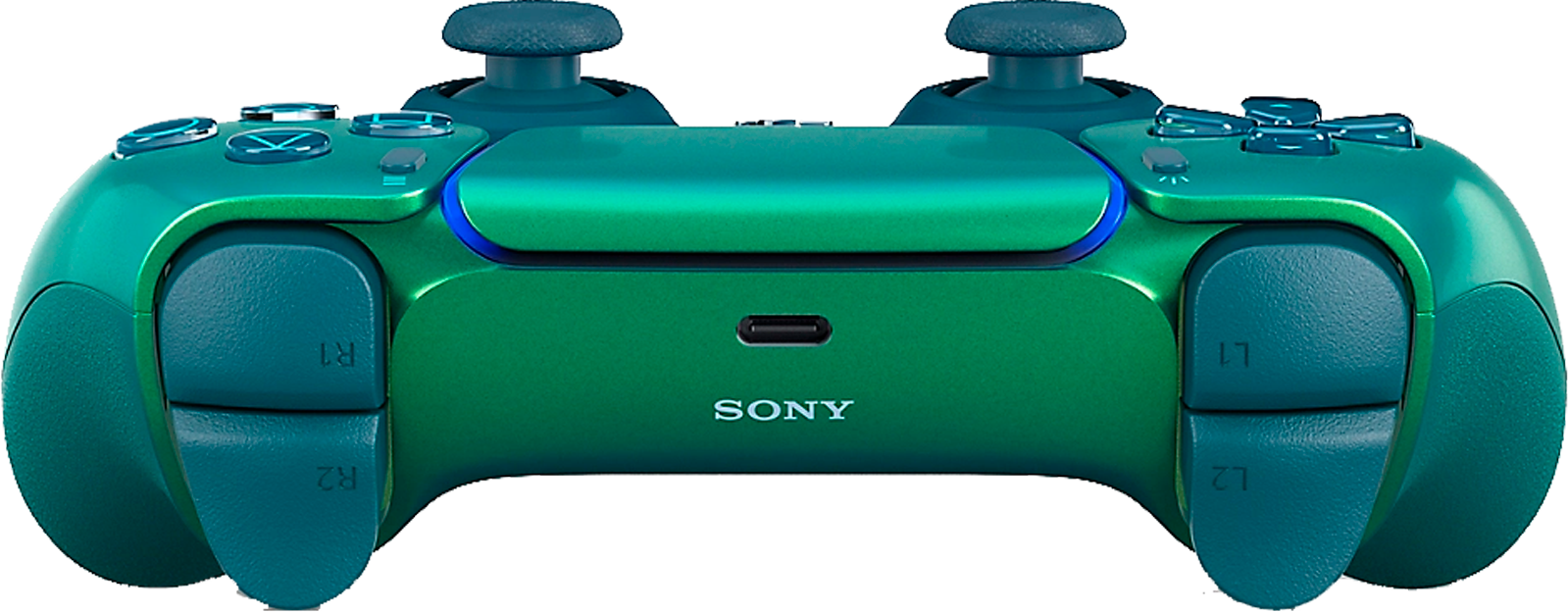 Беспроводной контроллер DualSense Насыщенный сине-зеленый фото в интернет-магазине In Play