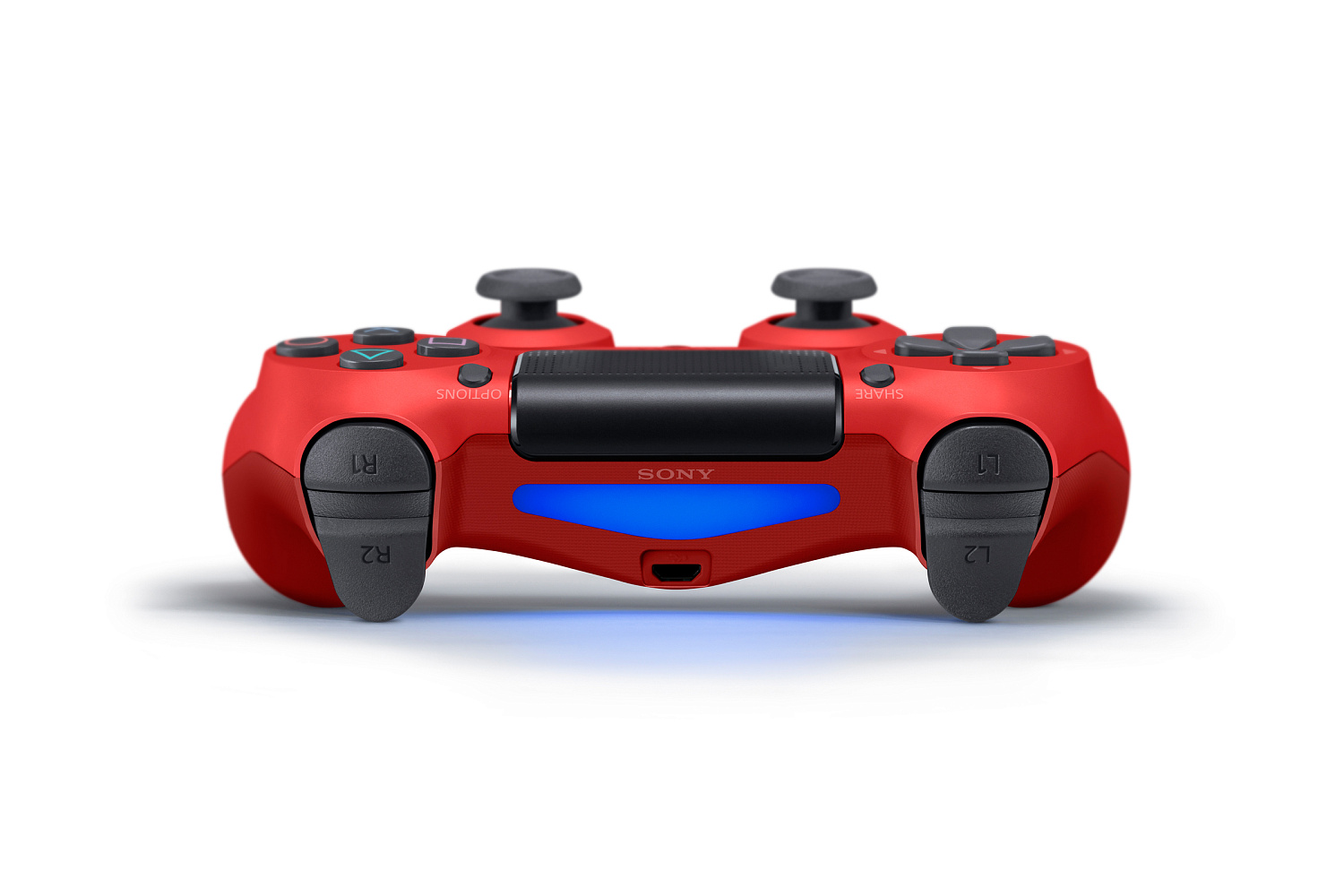 Геймпад DualShock 4 для PS4 беспроводной Magma Red (красный)