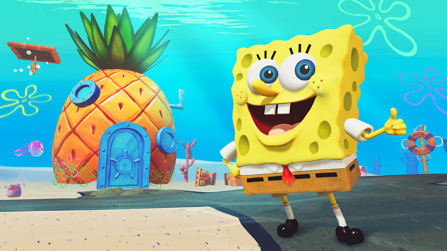 SpongeBob SquarePants: Battle For Bikini Bottom – Rehydrated (PS4, русские субтитры)