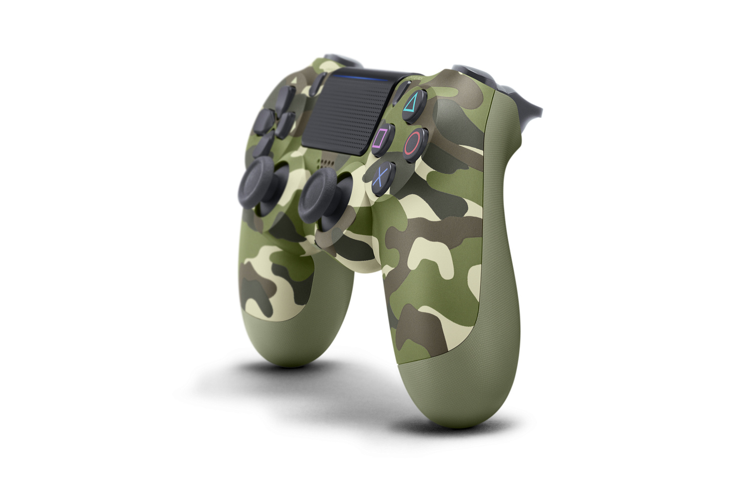 Геймпад DualShock 4 для PS4 беспроводной Green Cammo (камуфляжный)