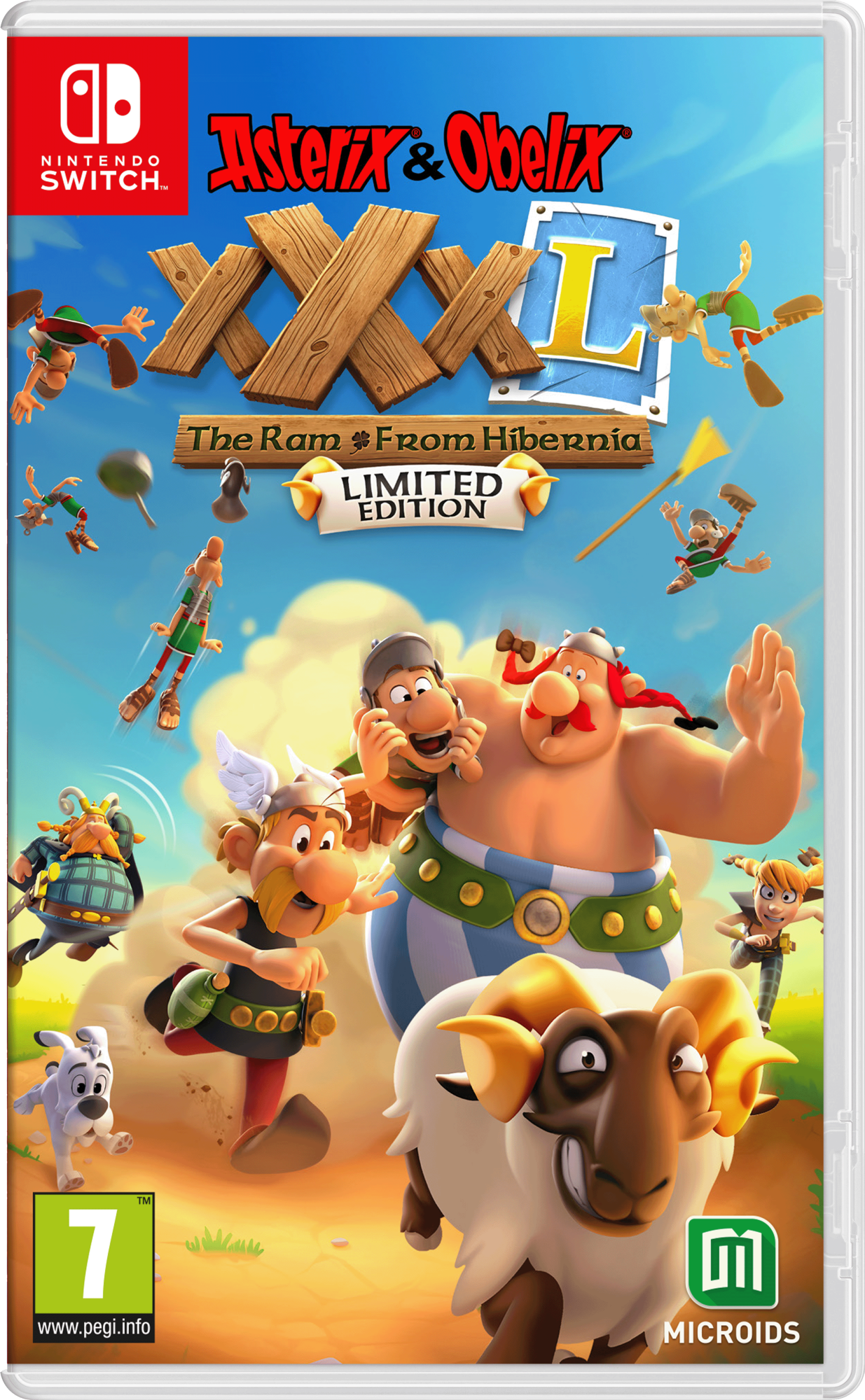 Asterix & Obelix XXXL: The Ram From Hibernia. Limited Edition [Nintendo Switch, русские субтитры]