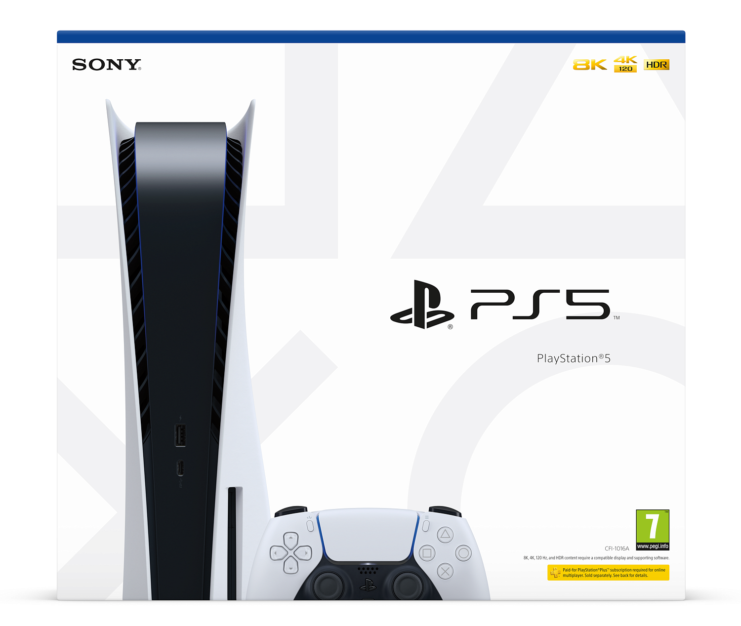 PlayStation 5 Blu-Ray Edition (CFI-1216A)